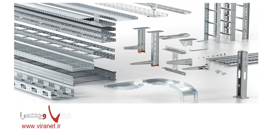 انواع سینی کابل شبکه و روش نصب