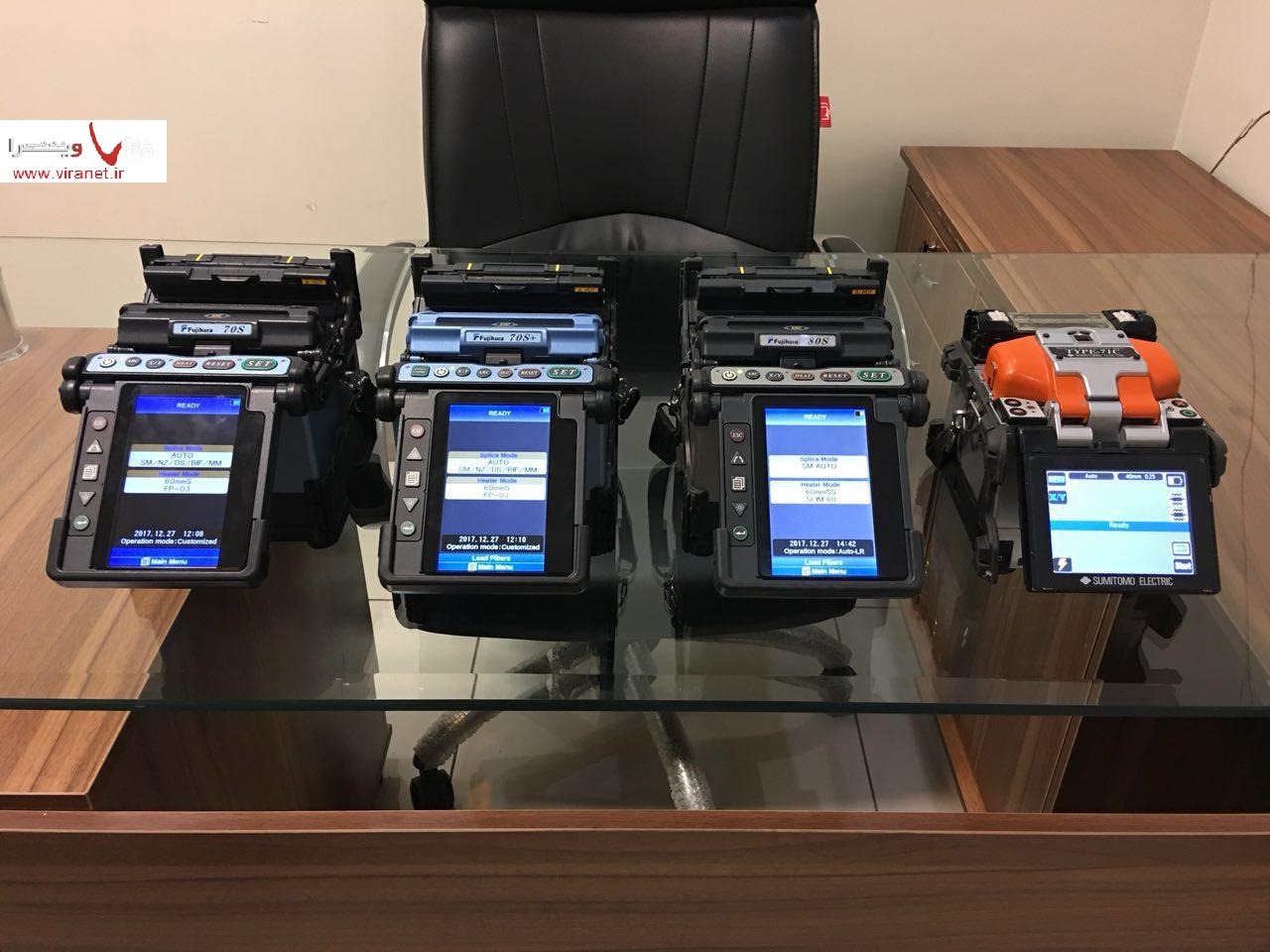 بررسی انواع خطاها در فیوژن فیبر نوری