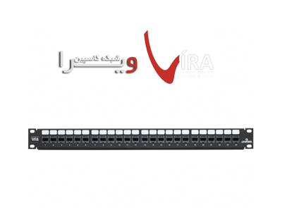 پچ پنل لویتون24 پورت لودد LEVITON CAT 6 UTP LOADED