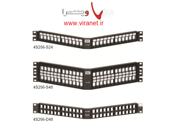 پچپنل 24 پورت آنلودد لويتون4S256_S24 Leviton