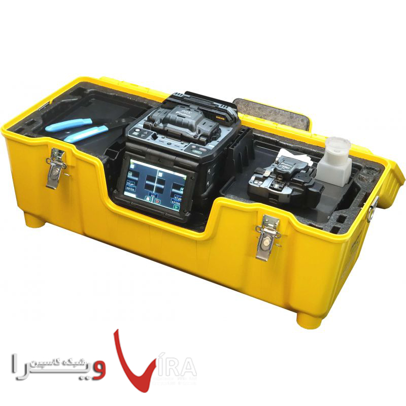 90s-02 دستگاه فیوژن فیبر نوری فوجیکورا 90S - فیوژن فیبرنوری - ویرا شبکه کاسپین